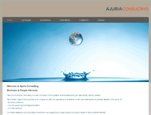 Tablet Screenshot of ajuriaconsulting.com